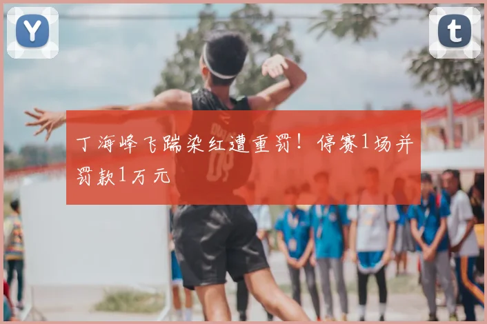 丁海峰飞踹染红遭重罚！停赛1场并罚款1万元